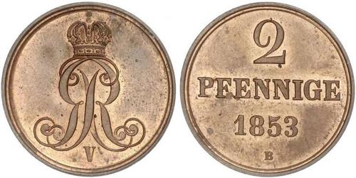 2 Pfennig 联邦州 (德国) 銅 