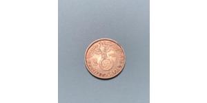 2 Pfennig 納粹德國 (1933 - 1945) 青铜 