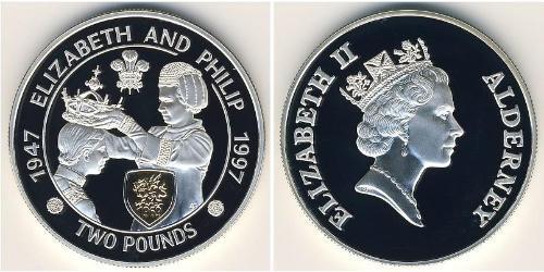 2 Pound  Argent Elizabeth II (1926-2022)