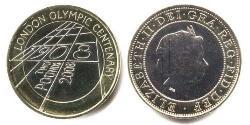 2 Pound Vereinigtes Königreich (1922-) Bimetall Elizabeth II (1926-2022)