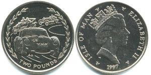 2 Pound Isla de Man Bronce 