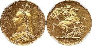 2 Pound United Kingdom Gold Victoria (1819 - 1901)