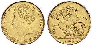 2 Pound United Kingdom of Great Britain and Ireland (1801-1922) Gold George IV (1762-1830)