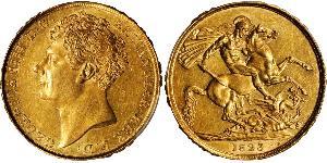 2 Pound United Kingdom of Great Britain and Ireland (1801-1922) Gold George IV (1762-1830)