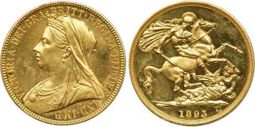 2 Pound United Kingdom of Great Britain and Ireland (1801-1922) Gold Victoria (1819 - 1901)