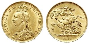 2 Pound Vereinigtes Königreich Gold Victoria (1819 - 1901)