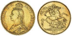 2 Pound Vereinigtes Königreich Gold Victoria (1819 - 1901)