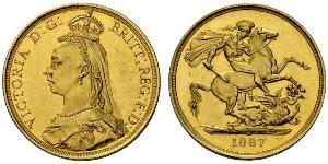 2 Pound Vereinigtes Königreich Gold Victoria (1819 - 1901)