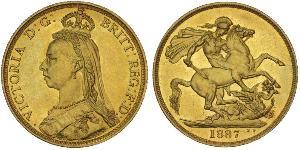 2 Pound Royaume-Uni Or Victoria (1819 - 1901)