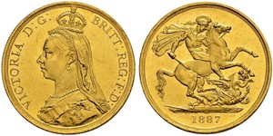 2 Pound Royaume-Uni Or Victoria (1819 - 1901)