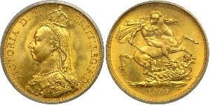 2 Pound Royaume-Uni Or Victoria (1819 - 1901)