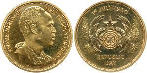 2 Pound Ghana (1957 - ) Oro 