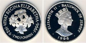2 Pound Jersey (1066 - ) Plata 