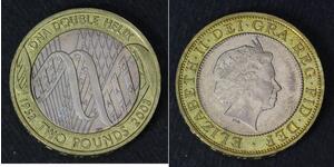 2 Pound Regno Unito   