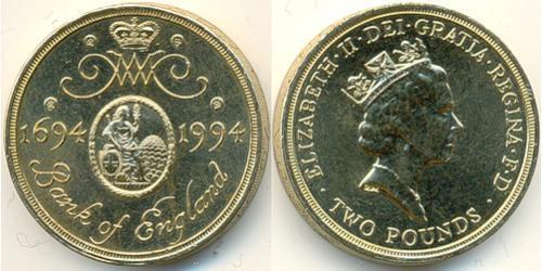 2 Pound Reino Unido  