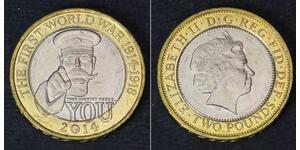 2 Pound Vereinigtes Königreich  