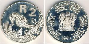 2 Rand Afrique du Sud (1910 - ) Argent 