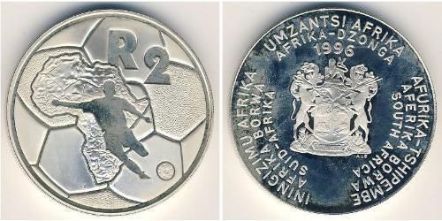 2 Rand Afrique du Sud (1910 - ) Argent 