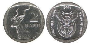 2 Rand Südafrika (1910 - ) Kupfer/Nickel 