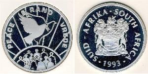 2 Rand Sudáfrica (1910 - ) Plata 