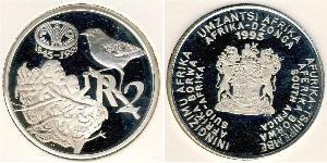 2 Rand South Africa (1910 - ) Silver 