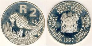2 Rand 南非 (1910 - ) 銀 