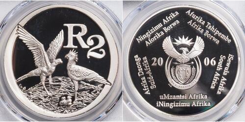 2 Rand 南非 (1910 - ) 銀 