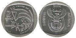 2 Rand 南非 (1910 - ) 镍/銅 
