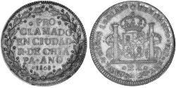 2 Real Nouvelle-Espagne (1519 - 1821) Argent Ferdinand VII d