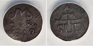 2 Real Virreinato de Nueva España (1519 - 1821) Latón 