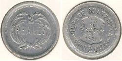2 Real Guatemala Plata 