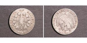 2 Real Chile Silber 
