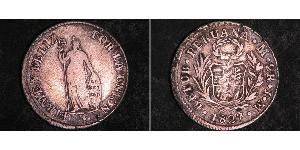 2 Real Peru Silber 