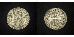 2 Реал Іспанська Імперія (1700 - 1808) Срібло 