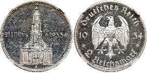 2 Reichsmark Troisième Reich (1933-1945) Argent 