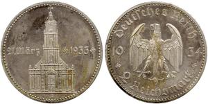 2 Reichsmark Germania nazista (1933-1945) Argento 