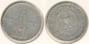 2 Reichsmark Germania nazista (1933-1945) Argento 