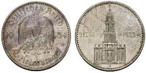2 Reichsmark Deutsches Reich (1933-1945) Silber 