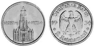2 Reichsmark Третій рейх (1933-1945) Срібло 
