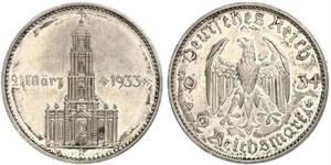 2 Reichsmark Третій рейх (1933-1945) Срібло 
