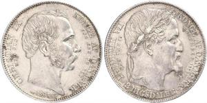 2 Rigisdaler Danimarca Argento 