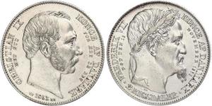 2 Rigisdaler Danimarca Argento 