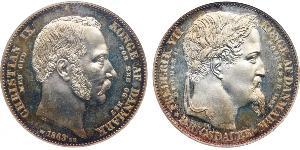 2 Rigisdaler Denmark Silver 