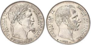 2 Rigisdaler Denmark Silver 