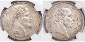 2 Rigisdaler Denmark Silver 