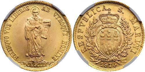 2 Scudo San Marino (301 - ) Gold 