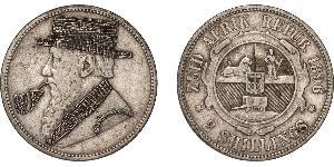 2 Shilling Afrique du Sud Argent 