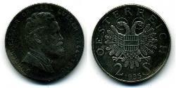 2 Shilling Federal State of Austria (1934-1938) Argent 