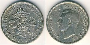 2 Shilling Royaume-Uni Argent George VI (1895-1952)