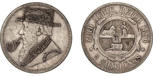 2 Shilling Sudafrica Argento 